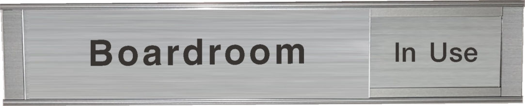 Vacant or In Use sign for conference room, meeting room, board room, or any other room name you need